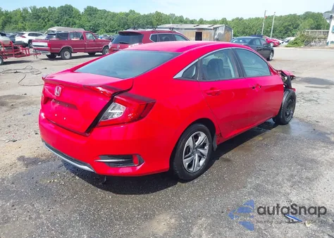 2019 Honda Civic Lx z USA, uszkodzony, nr VIN 2HGFC2F64KH552013